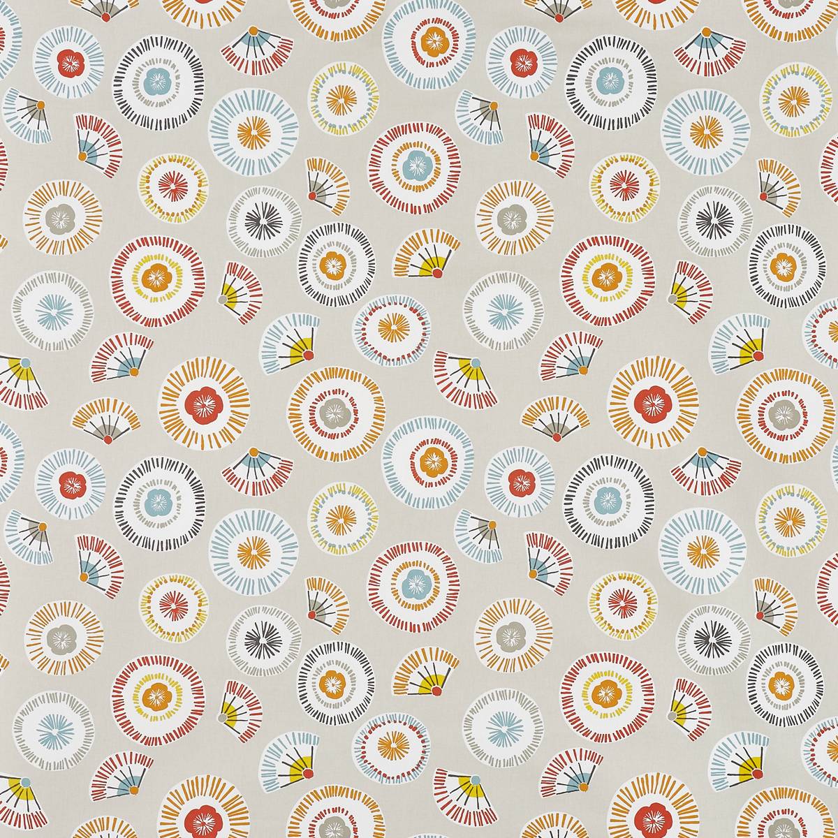 Coconino Orangina Fabric by Prestigious Textiles