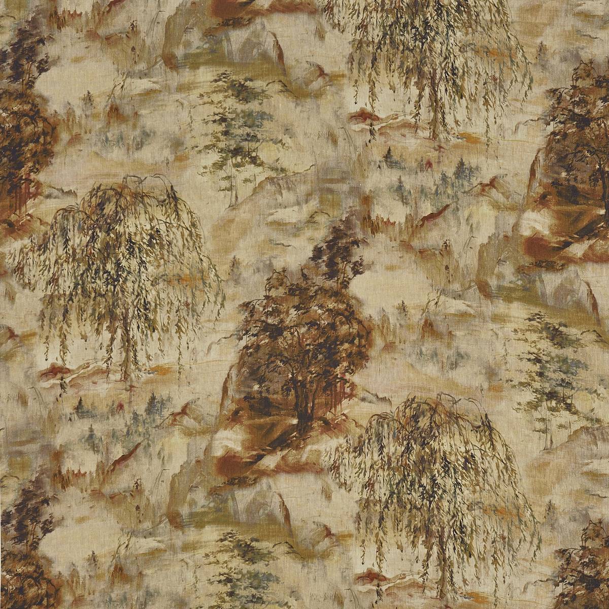 Shangri La Desert Sand Fabric by Prestigious Textiles