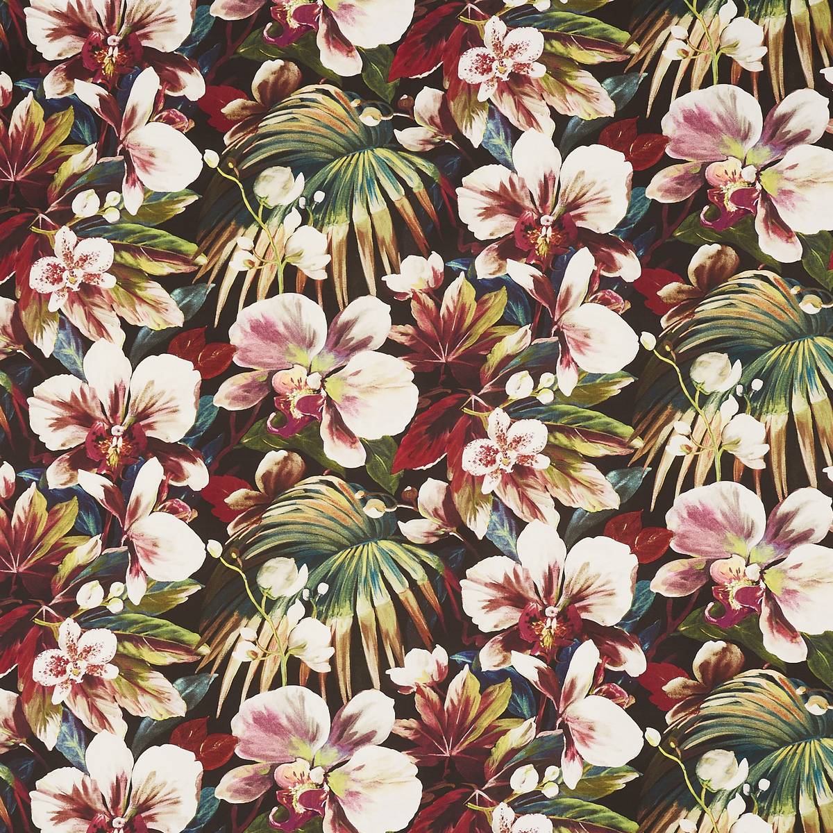 Moorea Passion Fruit Fabric by Prestigious Textiles