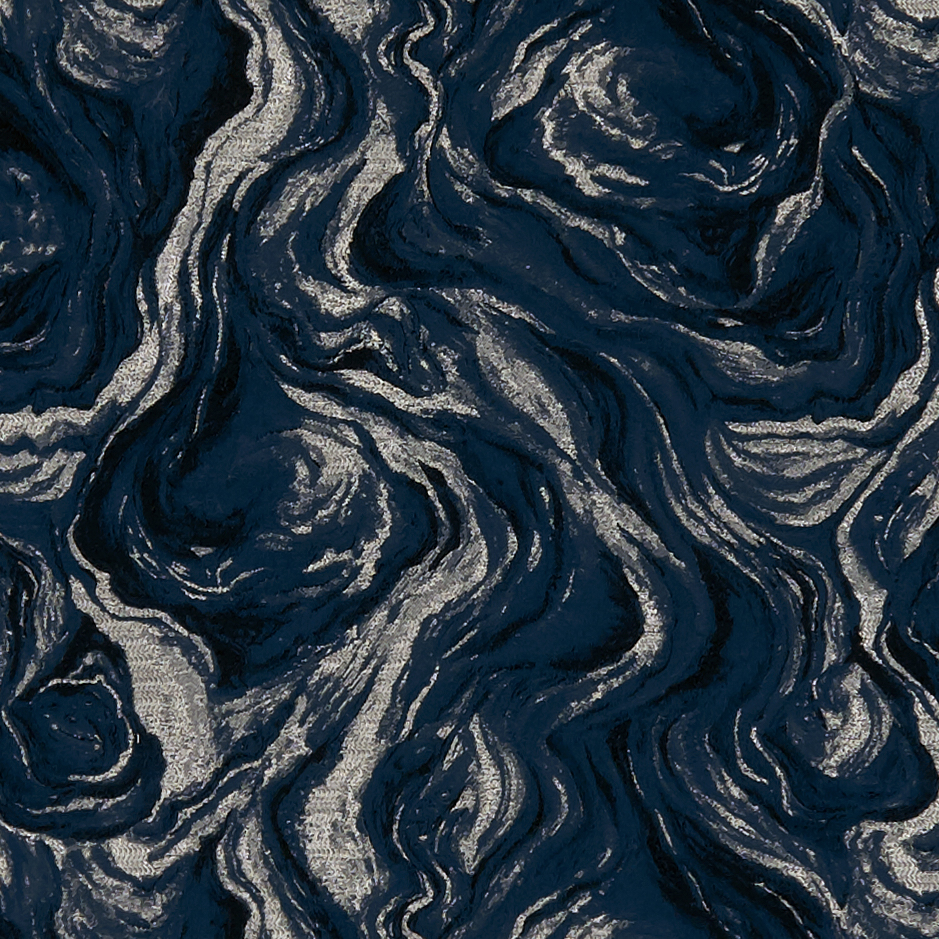 Lavico Midnight Fabric by Clarke & Clarke