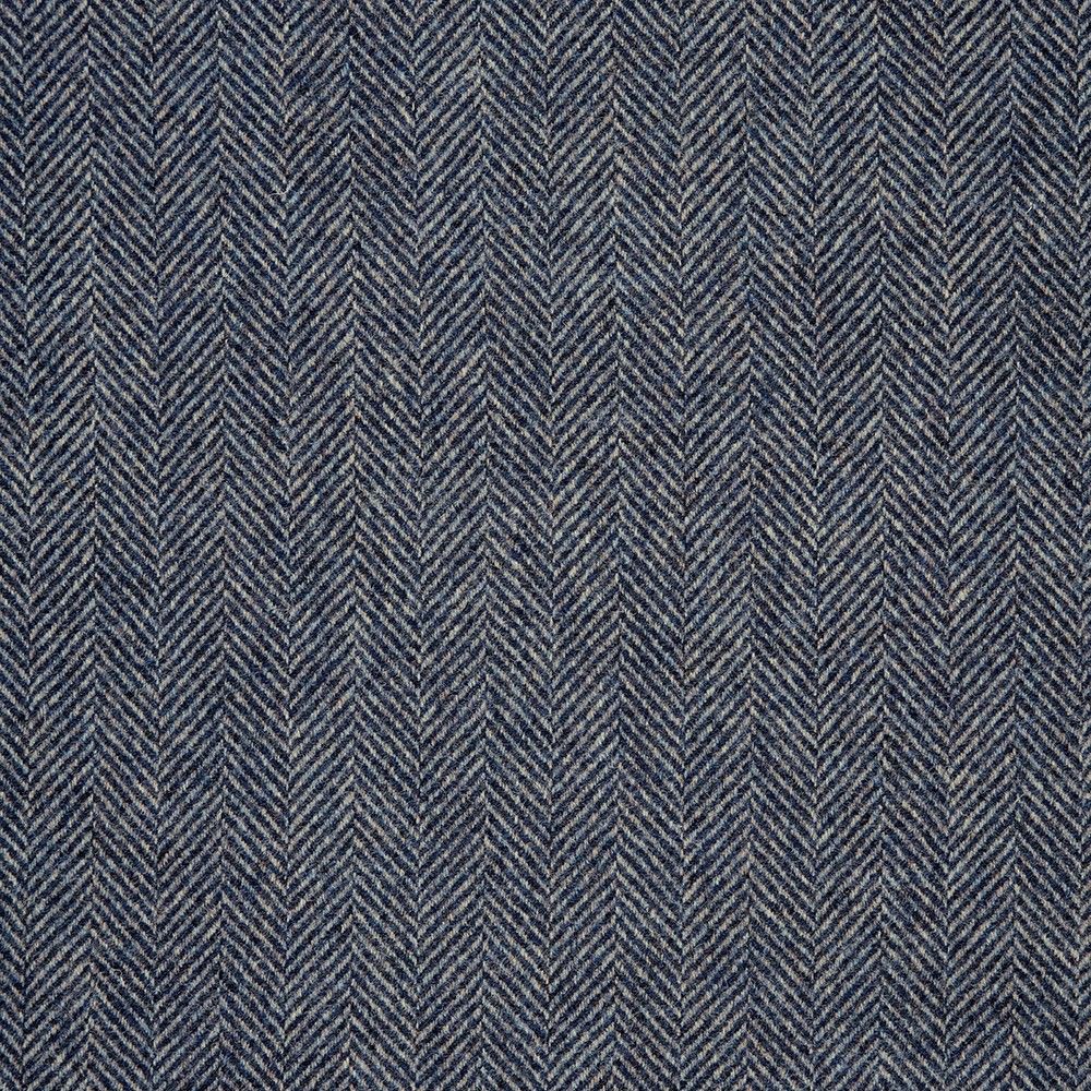 Herringbone Denim Fabric by Abraham Moon