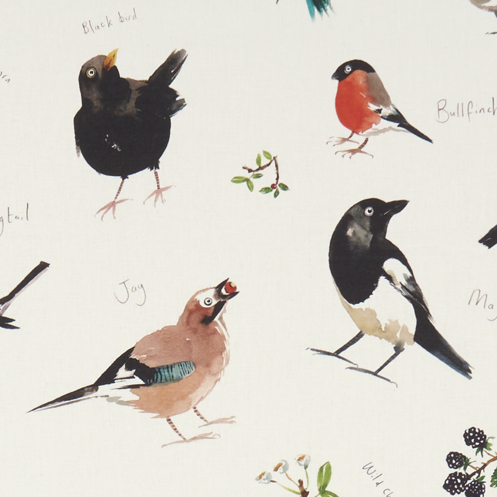 Bird Watch Cream Fabric by Studio G