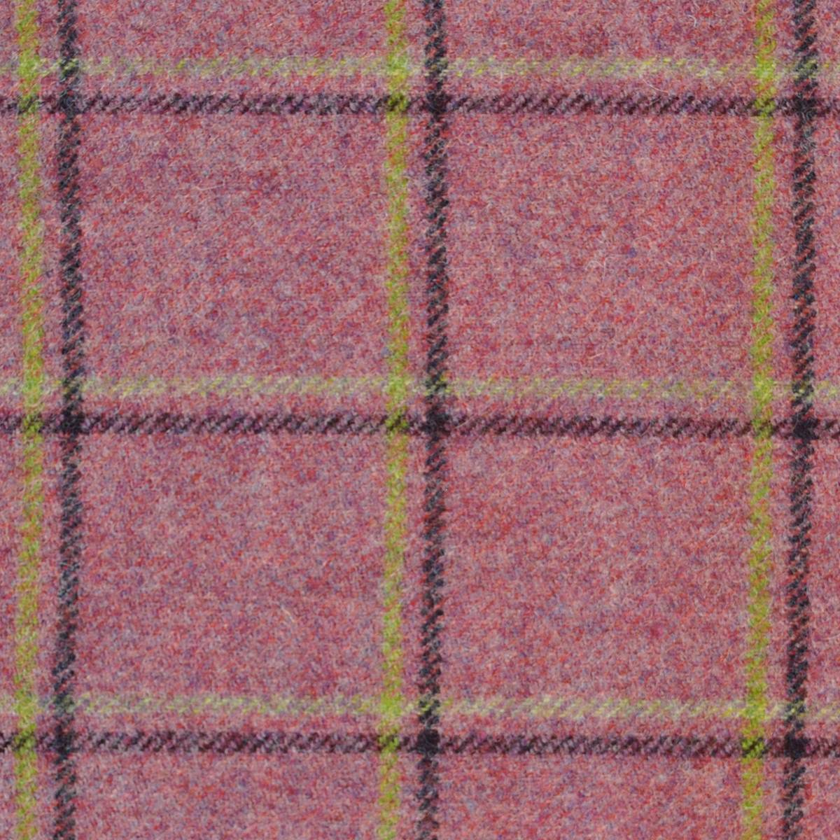 Glen Lyon Pink Fabric by Abraham Moon