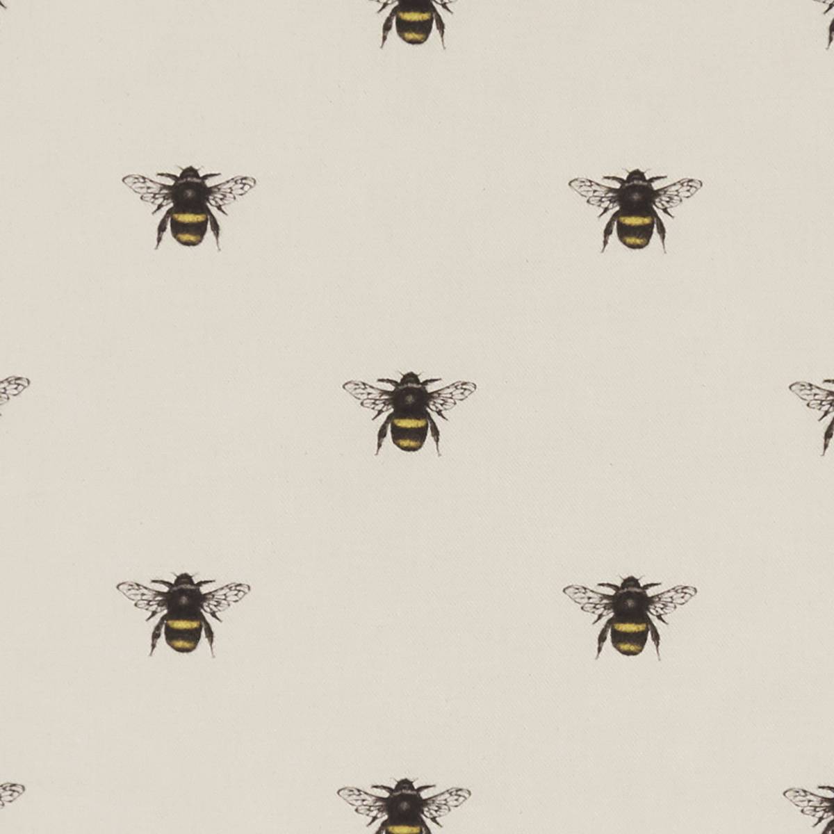 Abeja Ivory Fabric by Clarke & Clarke