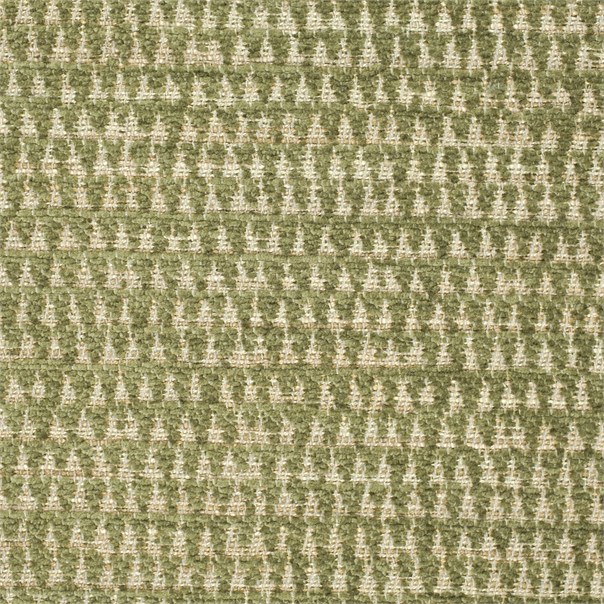 Merrington Olive Fabric by Sanderson
