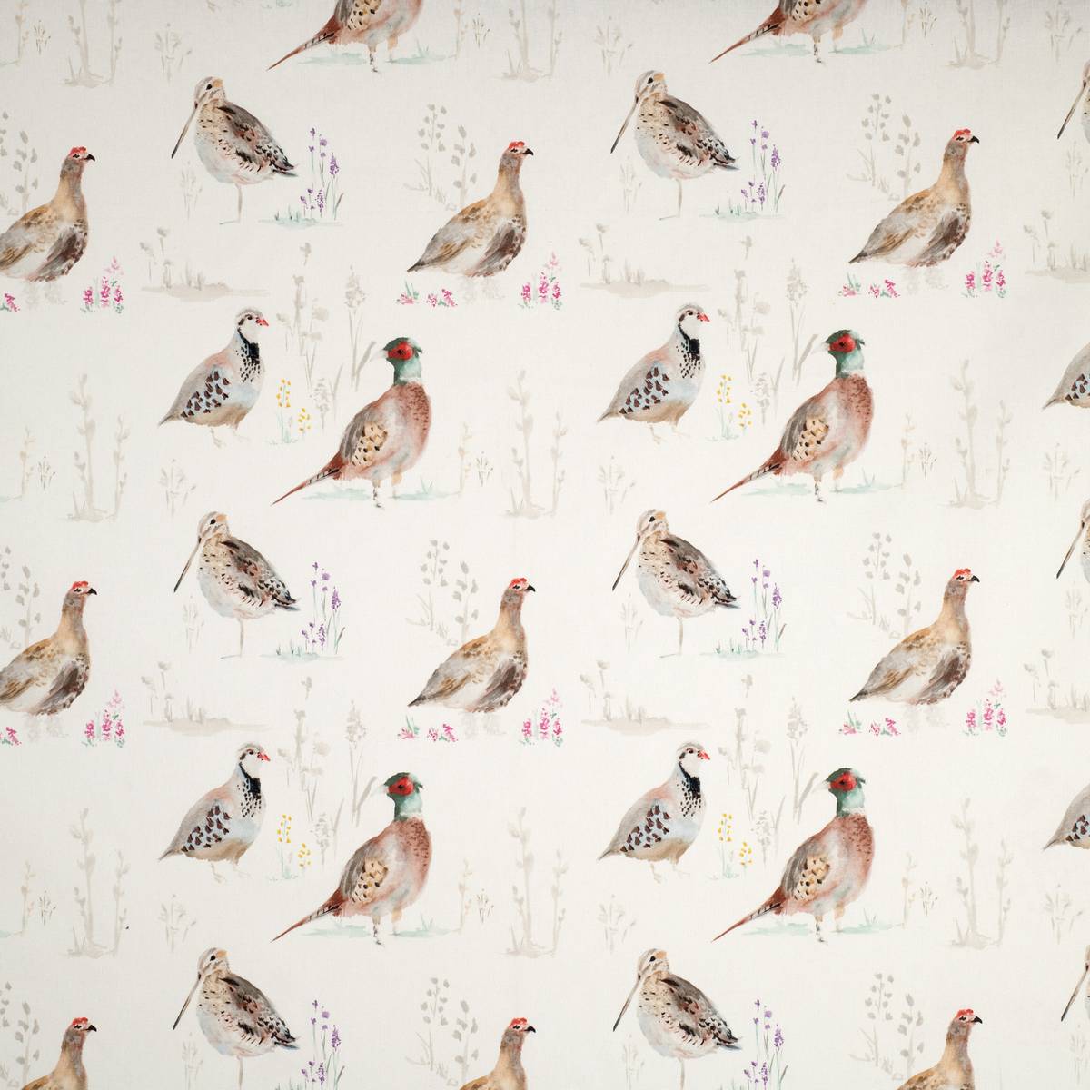 Gamebird Multi Fabric by Ashley Wilde