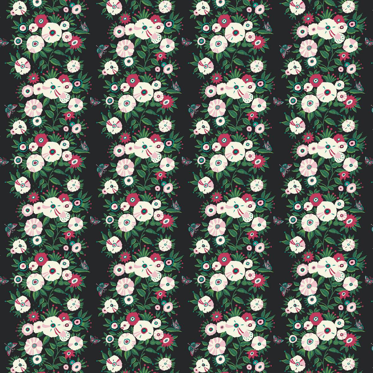 Bella Ebony Fabric by Blendworth