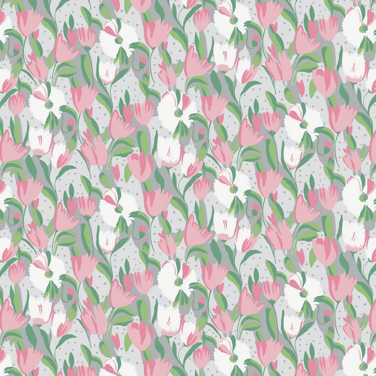 Tulip Reign Angelica Fabric by Blendworth