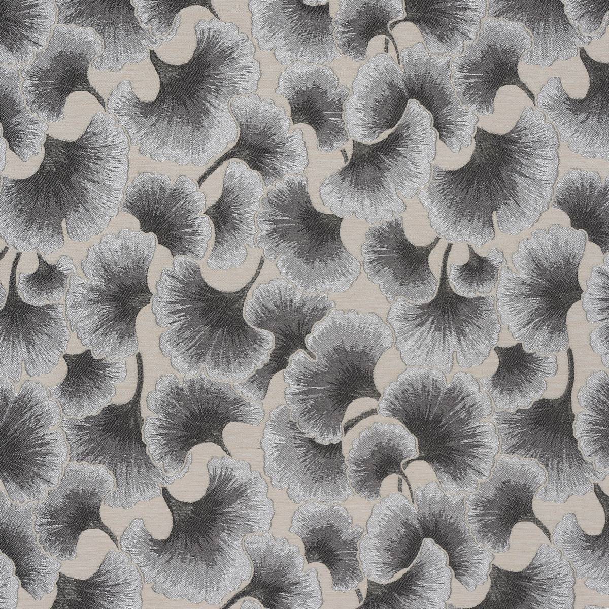 Gingko Dove Fabric by Porter & Stone