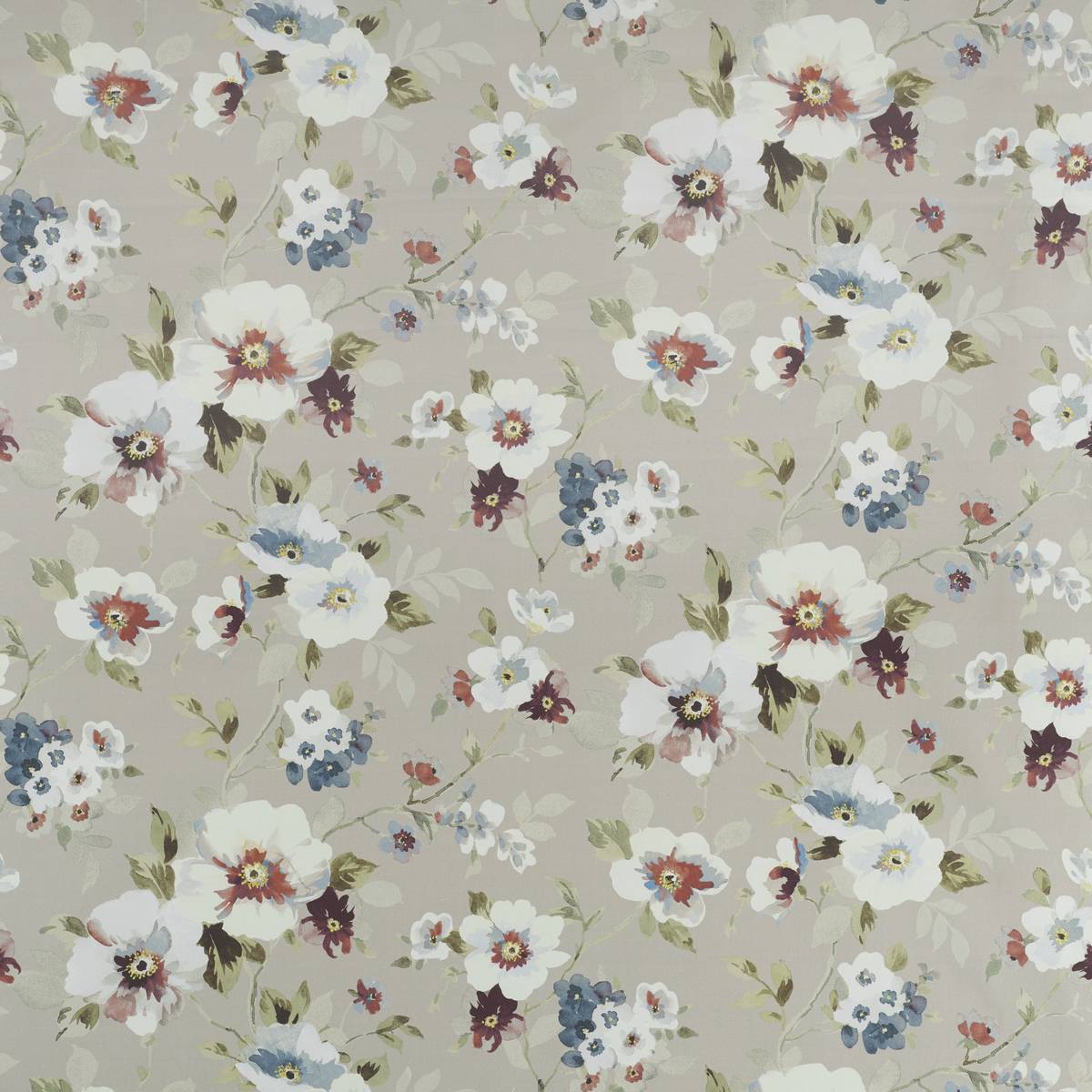 Amelia Cassis Fabric by Warwick