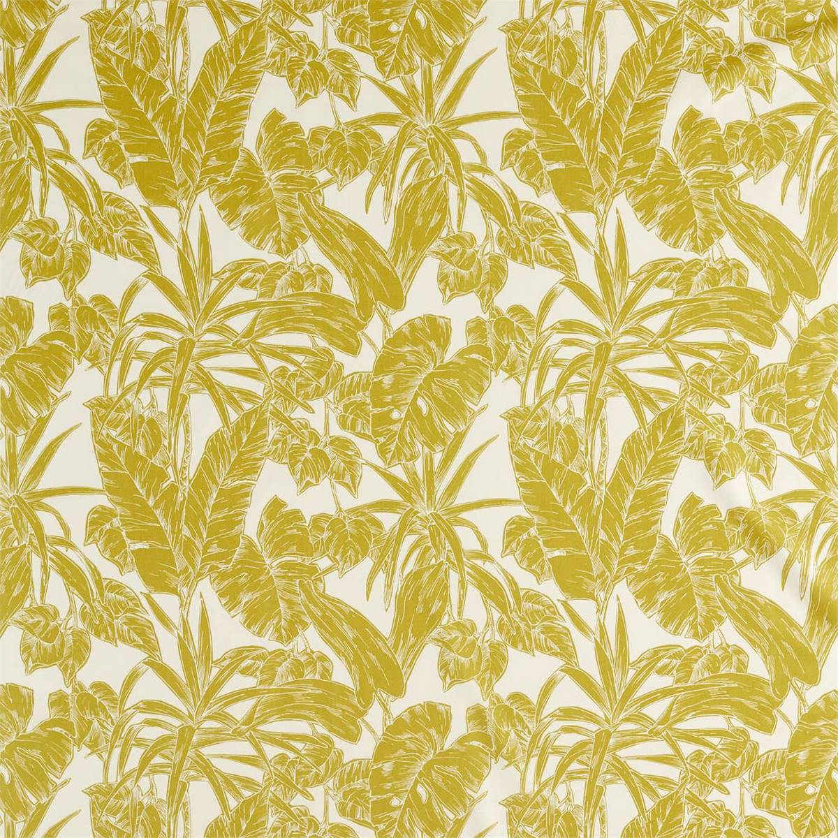 Parlour Palm Citrus Fabric by Scion