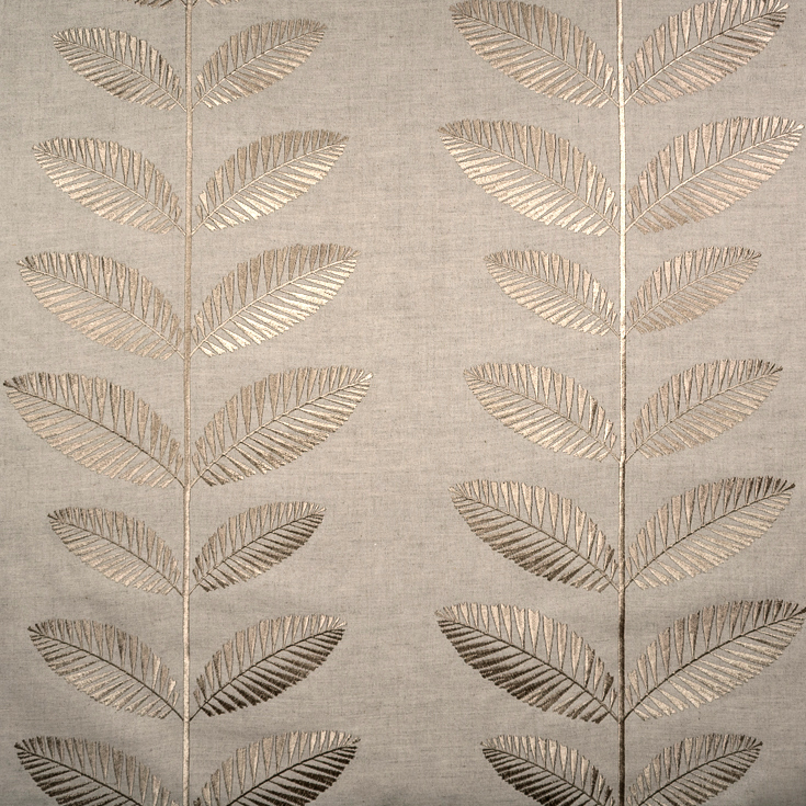 Kew Nut Milk Fabric by Fibre Naturelle