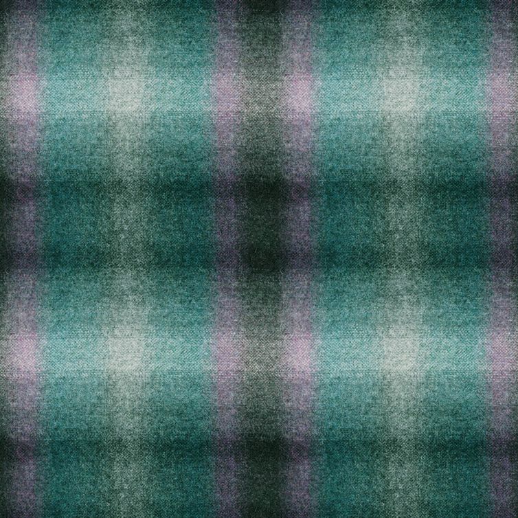 Ombre Check Imperial Jade Fabric by Art Of The Loom