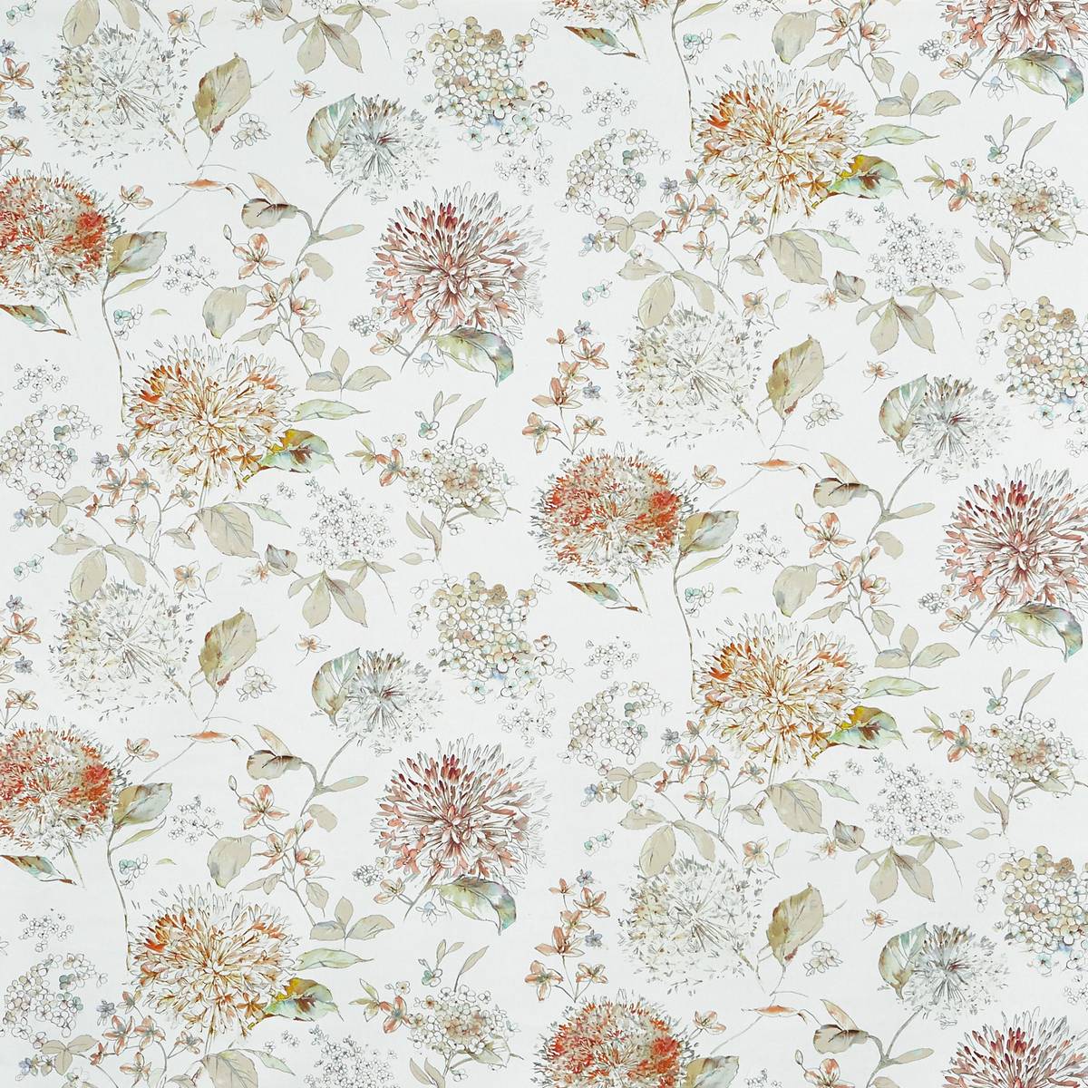 Lila Harvest Fabric by Prestigious Textiles