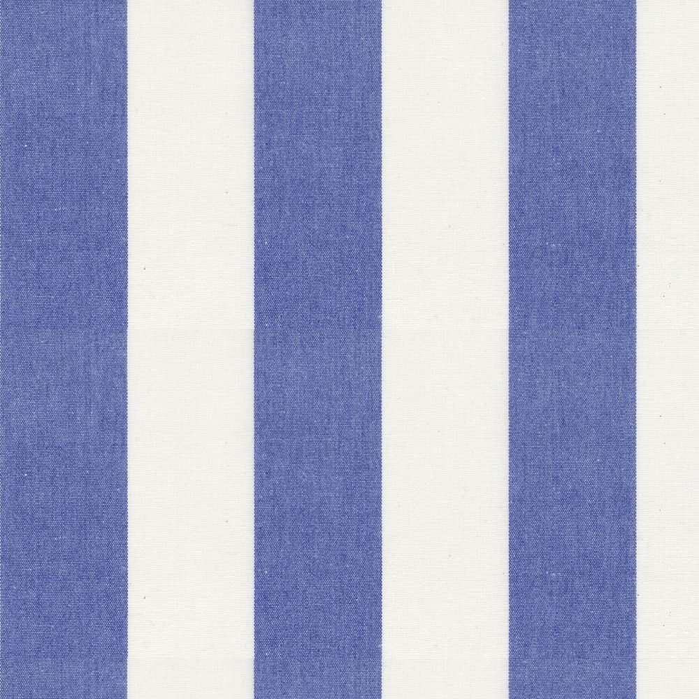 Devon Stripe Indigo Fabric by Ian Mankin - Britannia Rose