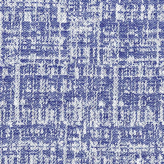 Bude Cobalt Fabric by Ian Mankin