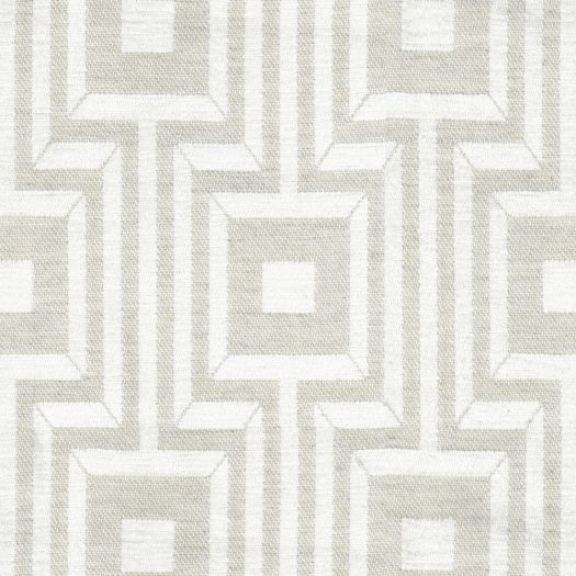 Maze Oatmeal Fabric by Ian Mankin