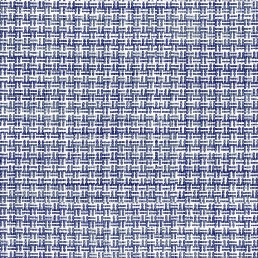 Truro Cobalt Fabric by Ian Mankin