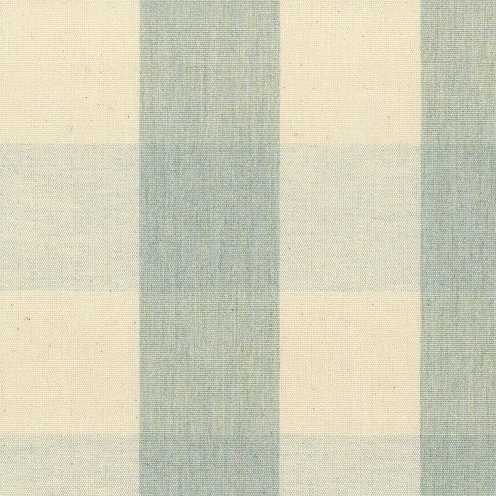 Avon Check Mint Fabric by Ian Mankin