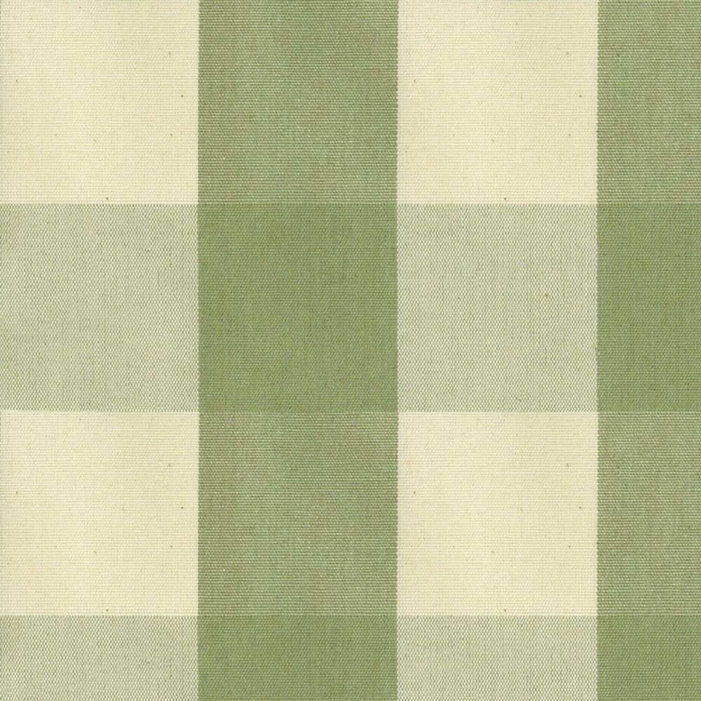 Avon Check Sage Fabric by Ian Mankin - Britannia Rose