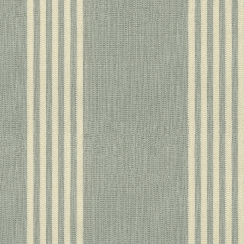 Oxford Stripe Mint Fabric by Ian Mankin