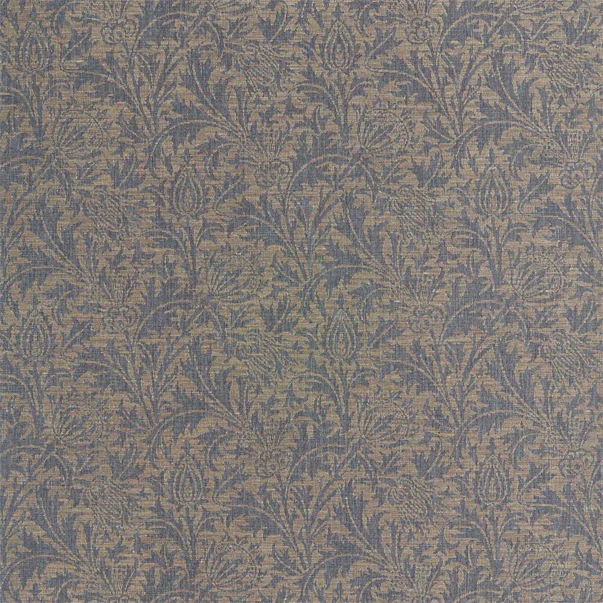 Thistle Weave Slate Fabric by William Morris & Co.