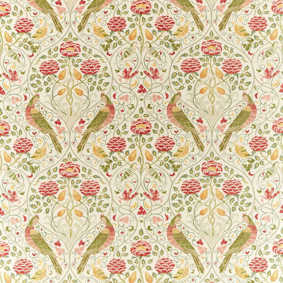 Seasons By May Linen Fabric by William Morris & Co.
