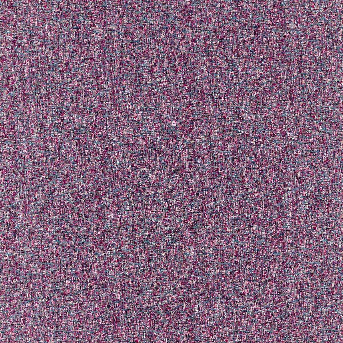 Nickel Fuchsia/Marine Fabric by Harlequin