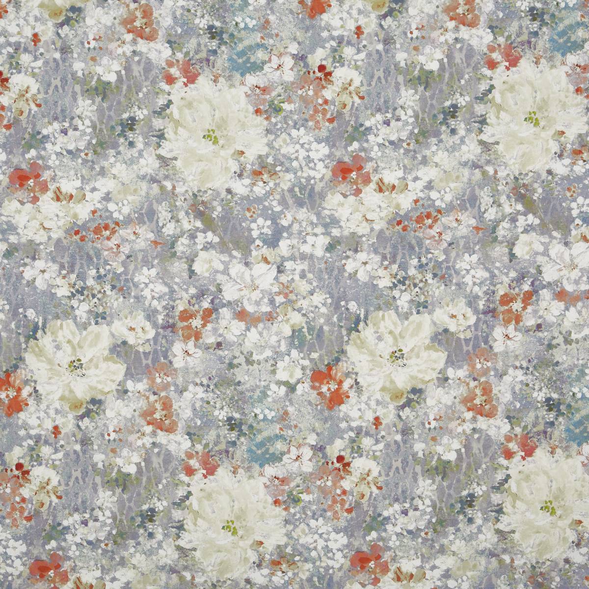 Giverney Lupin Fabric by Prestigious Textiles