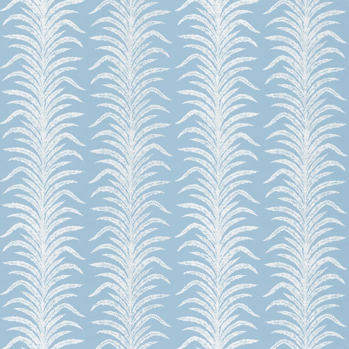 Tree Fern Weave Crusoe Blue Fabric by Sanderson