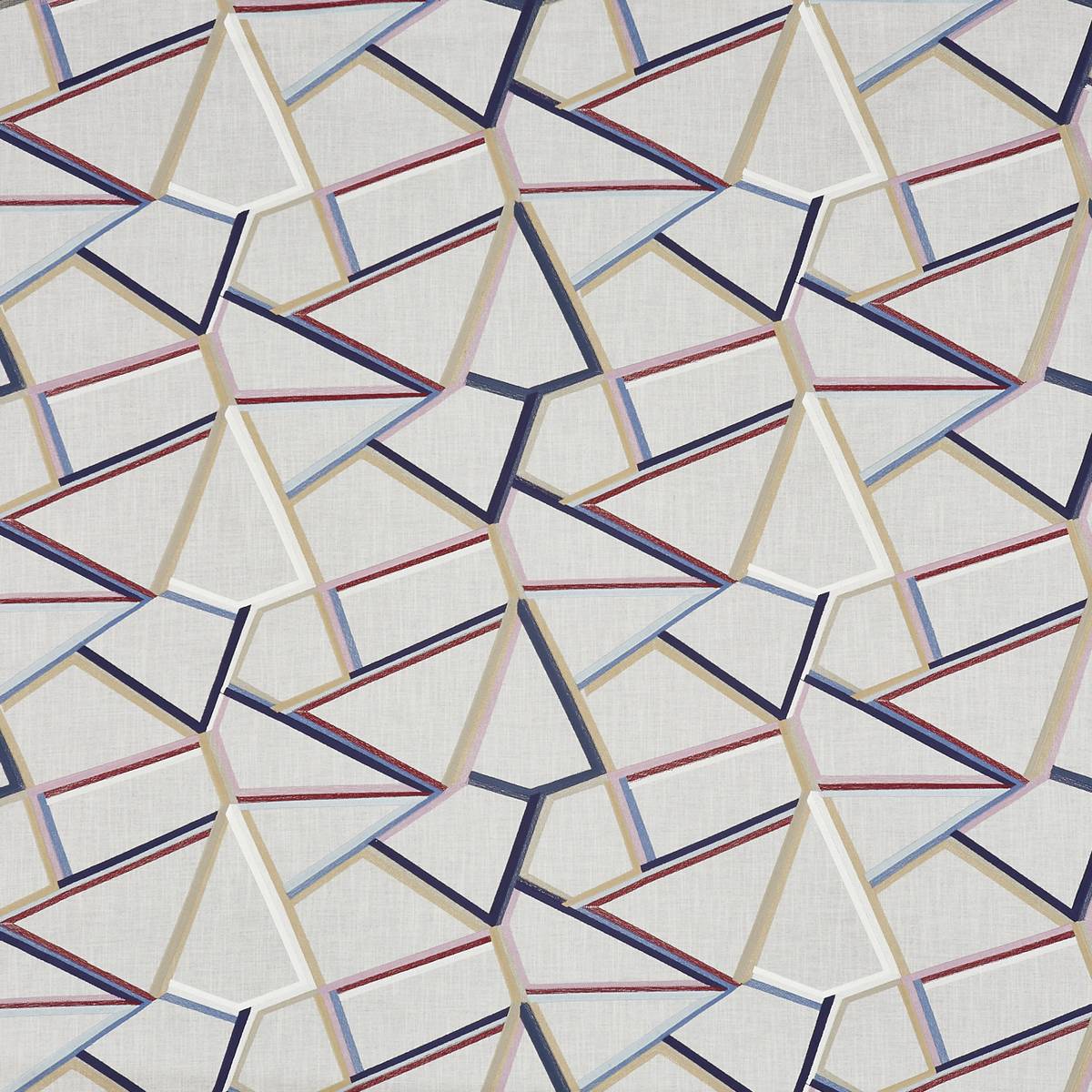 Tetris Marshmallow Fabric by Prestigious Textiles