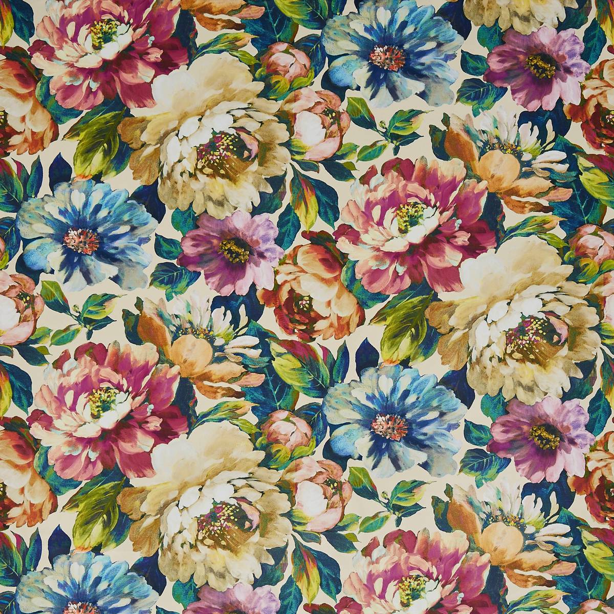 Secret Oasis Jewel Fabric by Prestigious Textiles