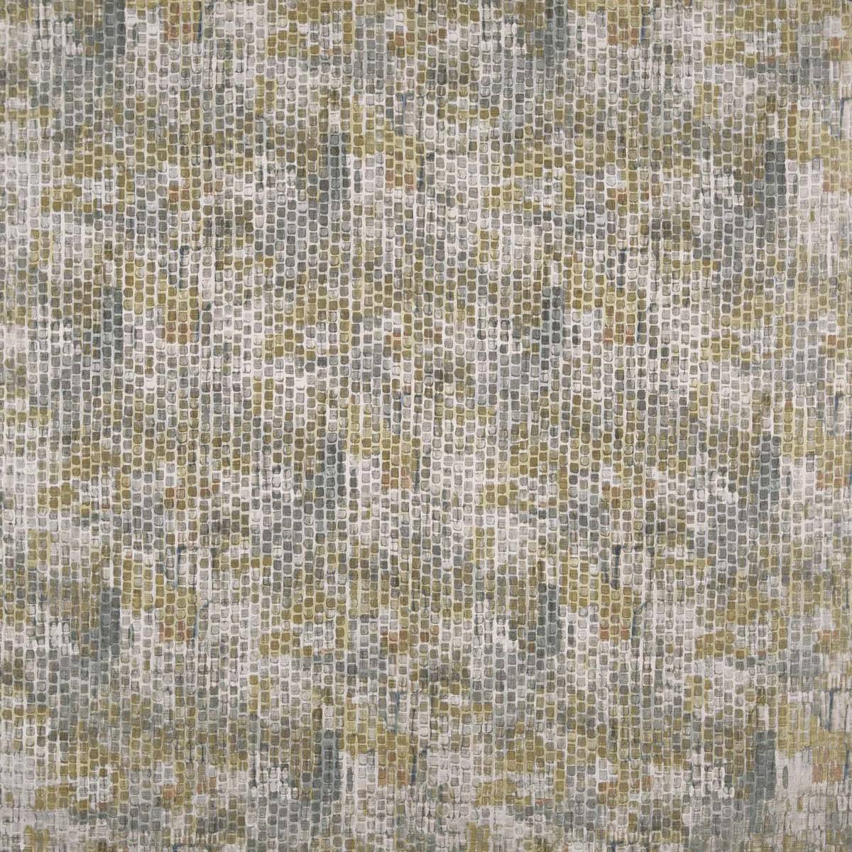 Stipple Ochre Fabric by Prestigious Textiles