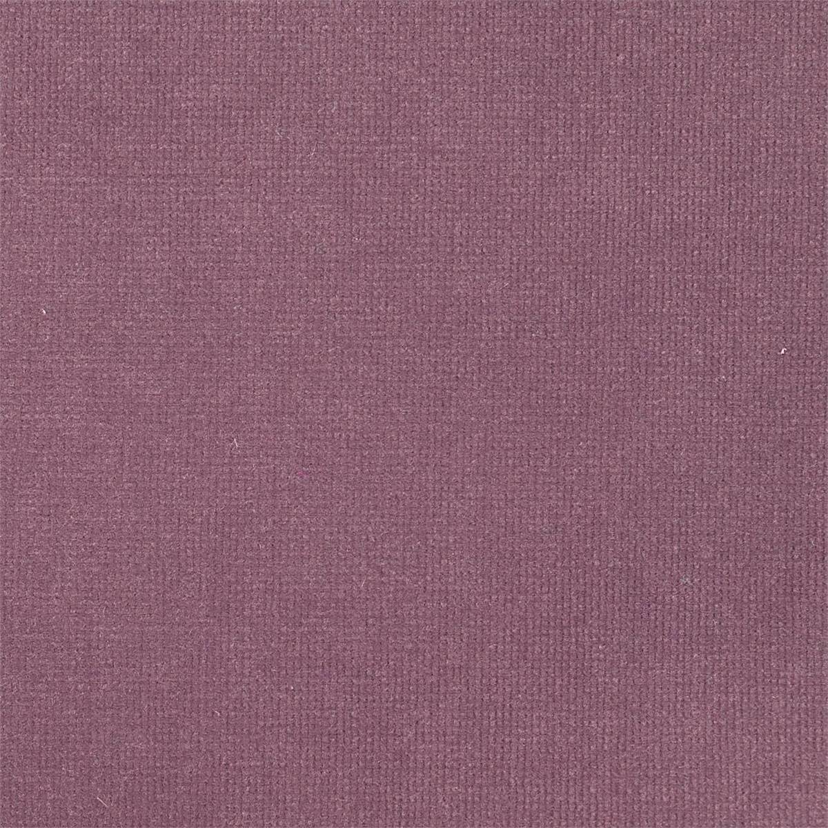 Plush Velvet Aubergine Fabric by Harlequin