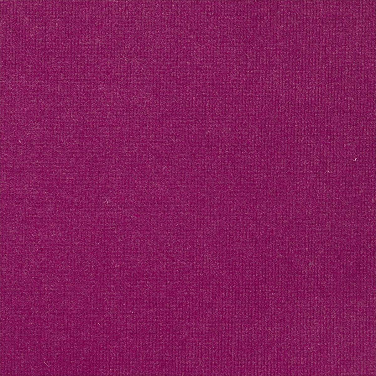 Plush Velvet Beetroot Fabric by Harlequin