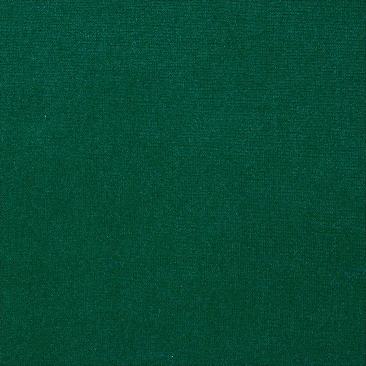 Plush Velvet Bottle Green Fabric by Harlequin