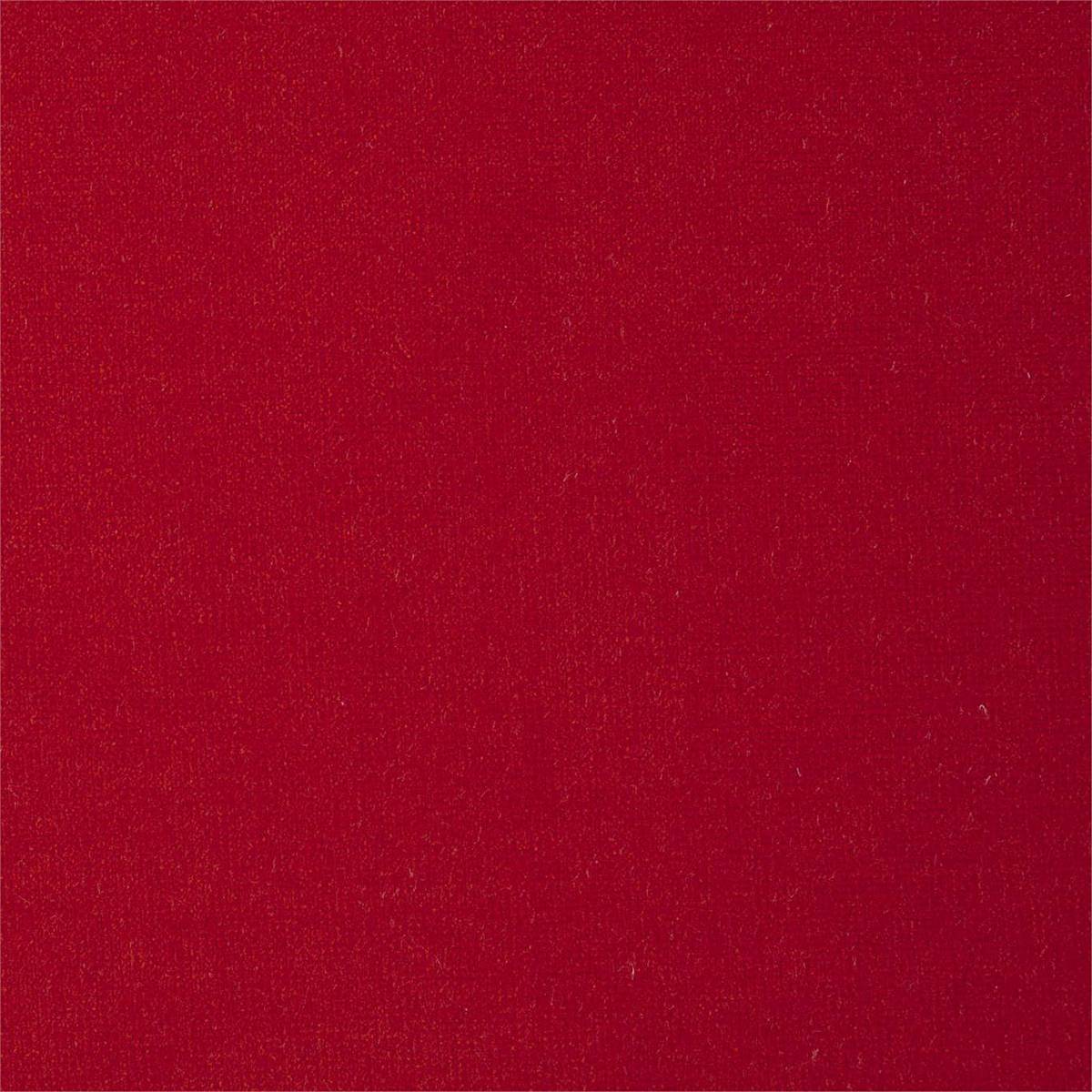 Plush Velvet Sour Cherry Fabric by Harlequin