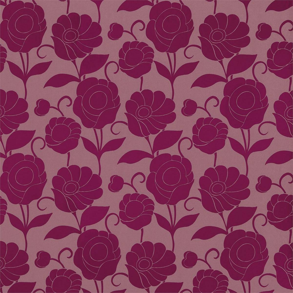 Empathy Fuchsia Fabric by Harlequin