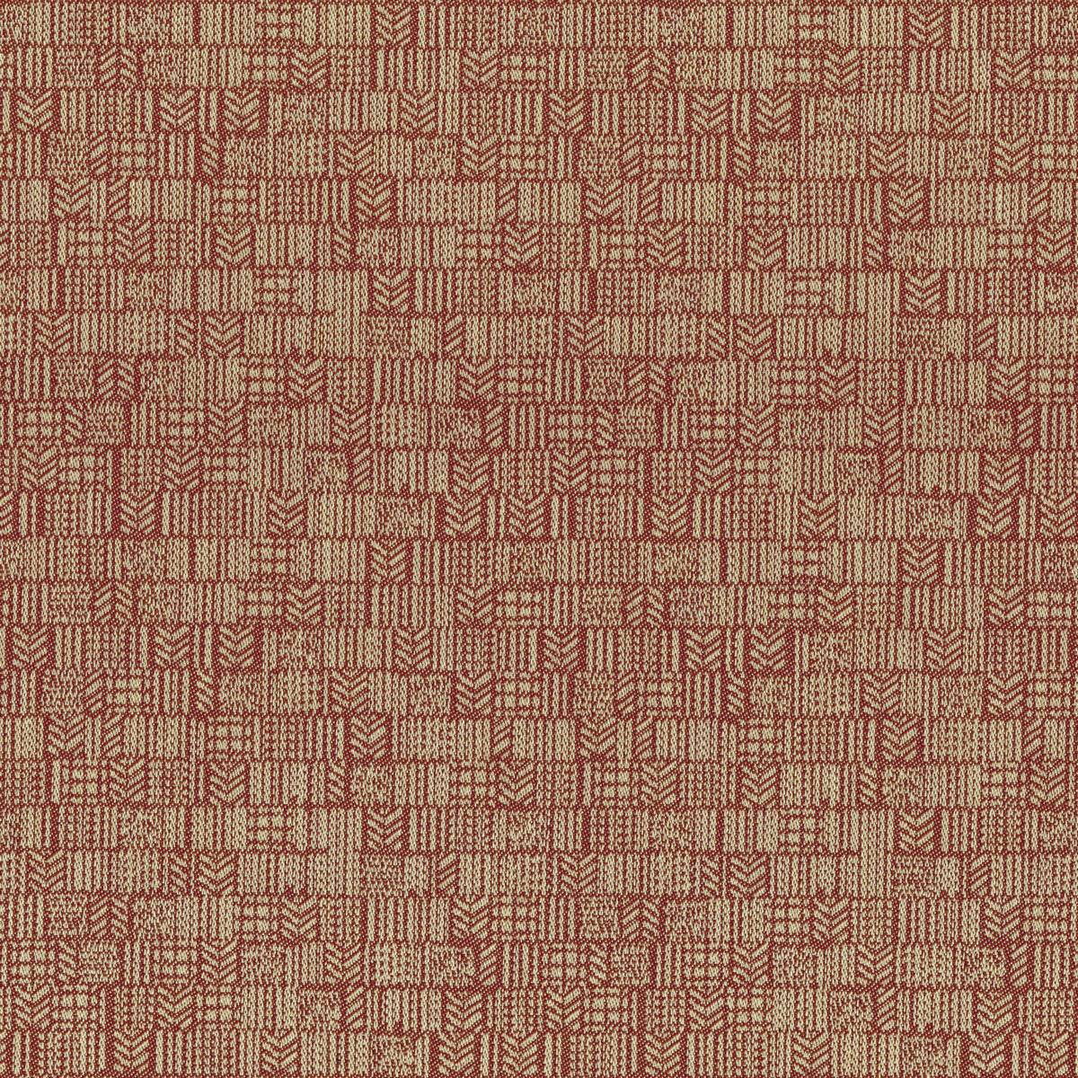 Langley Russet Fabric by Ian Mankin