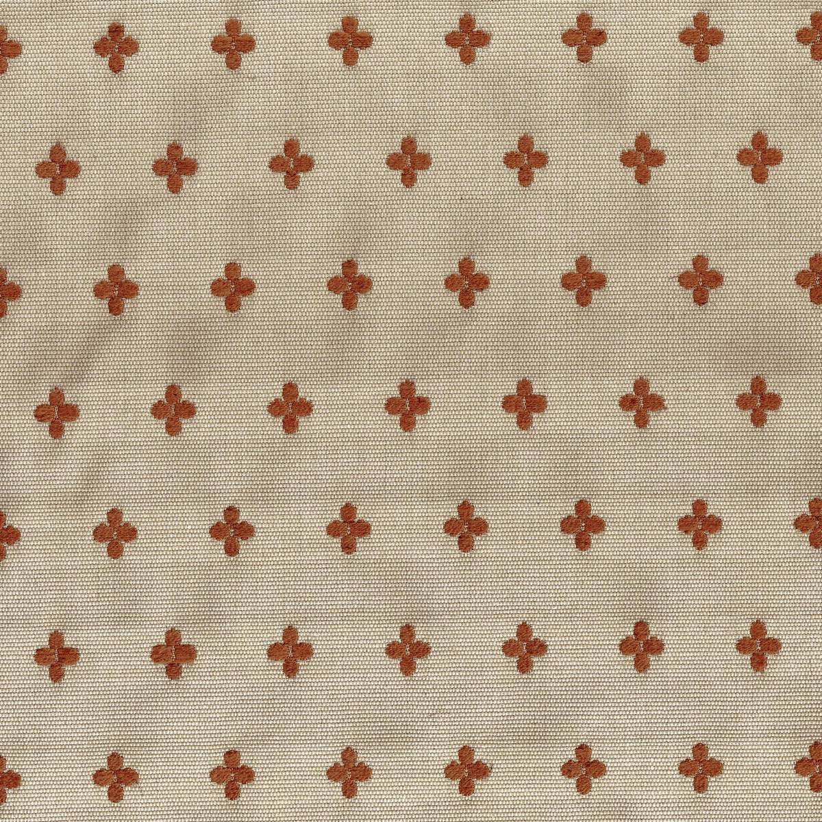 Laughton Russet Fabric by Ian Mankin