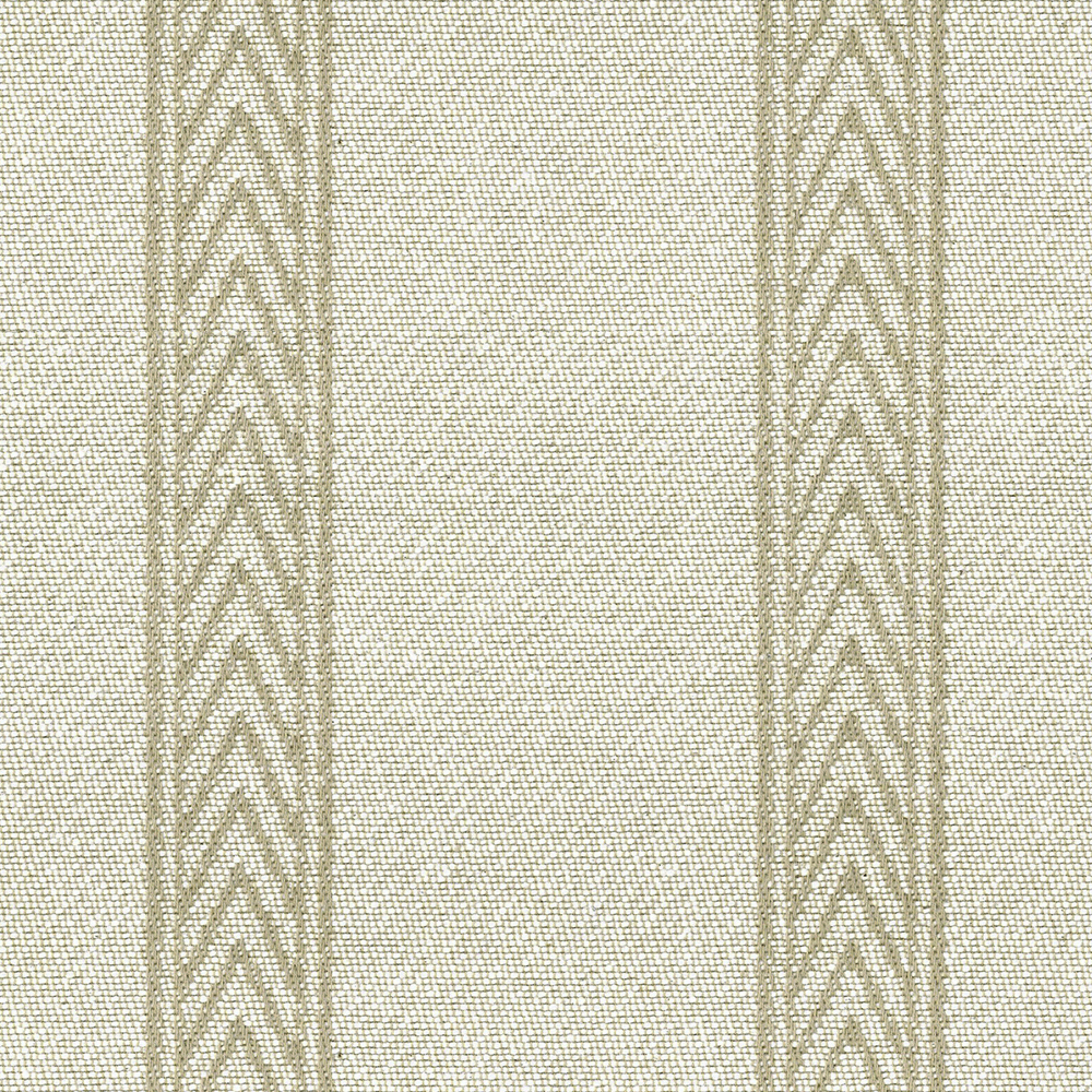 Warden Stripe Whey Fabric by Ian Mankin