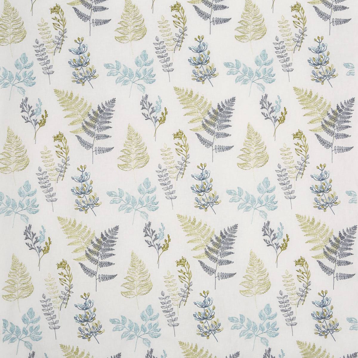 Sprig Lemon Grass Fabric by Prestigious Textiles