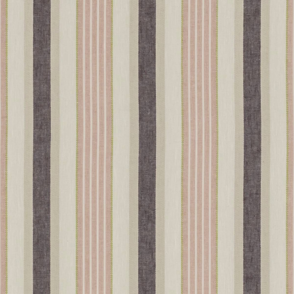 Belvoir Blush/Damson Fabric by Clarke & Clarke