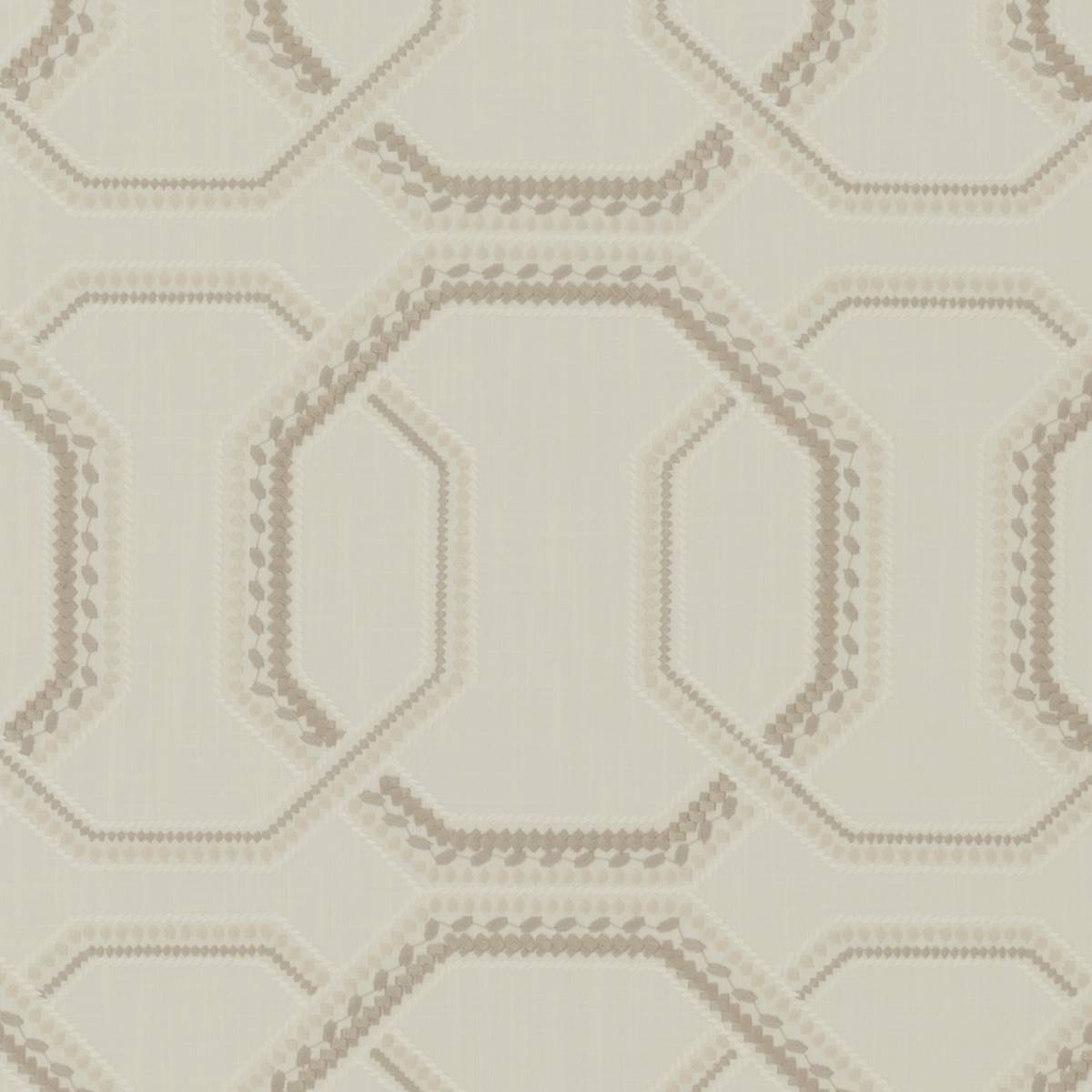 Repeat Ivory Fabric by Clarke & Clarke