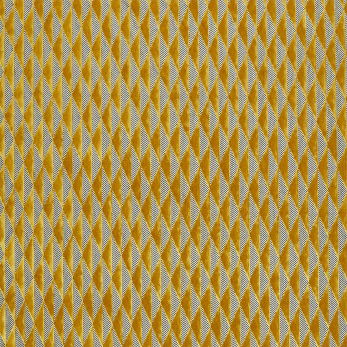 Irradiant Gold Fabric by Harlequin