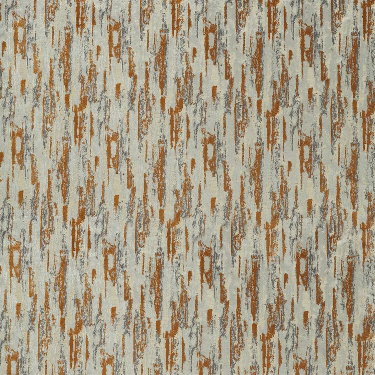 Sial Pewter/Bronze Fabric by Harlequin