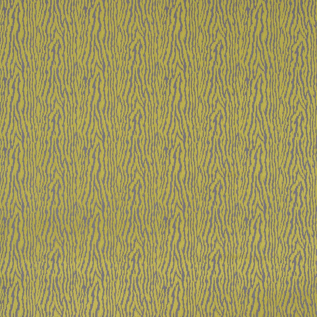 Nia Chartreuse/Graphite Fabric by Harlequin