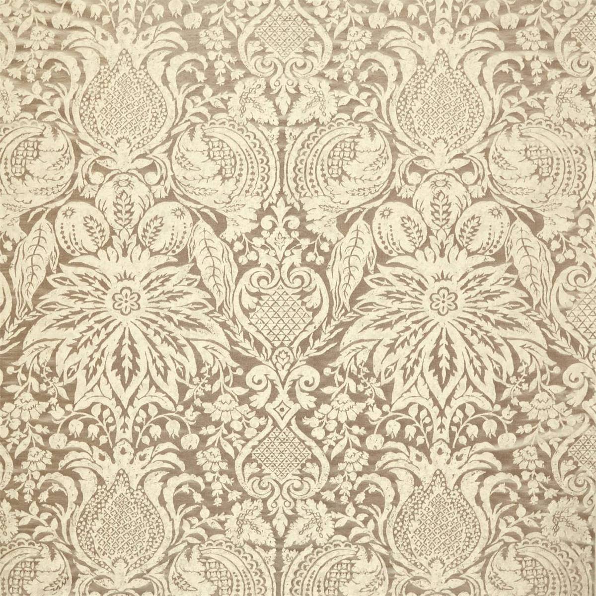 Mitford Weave Fossil Fabric by Zoffany