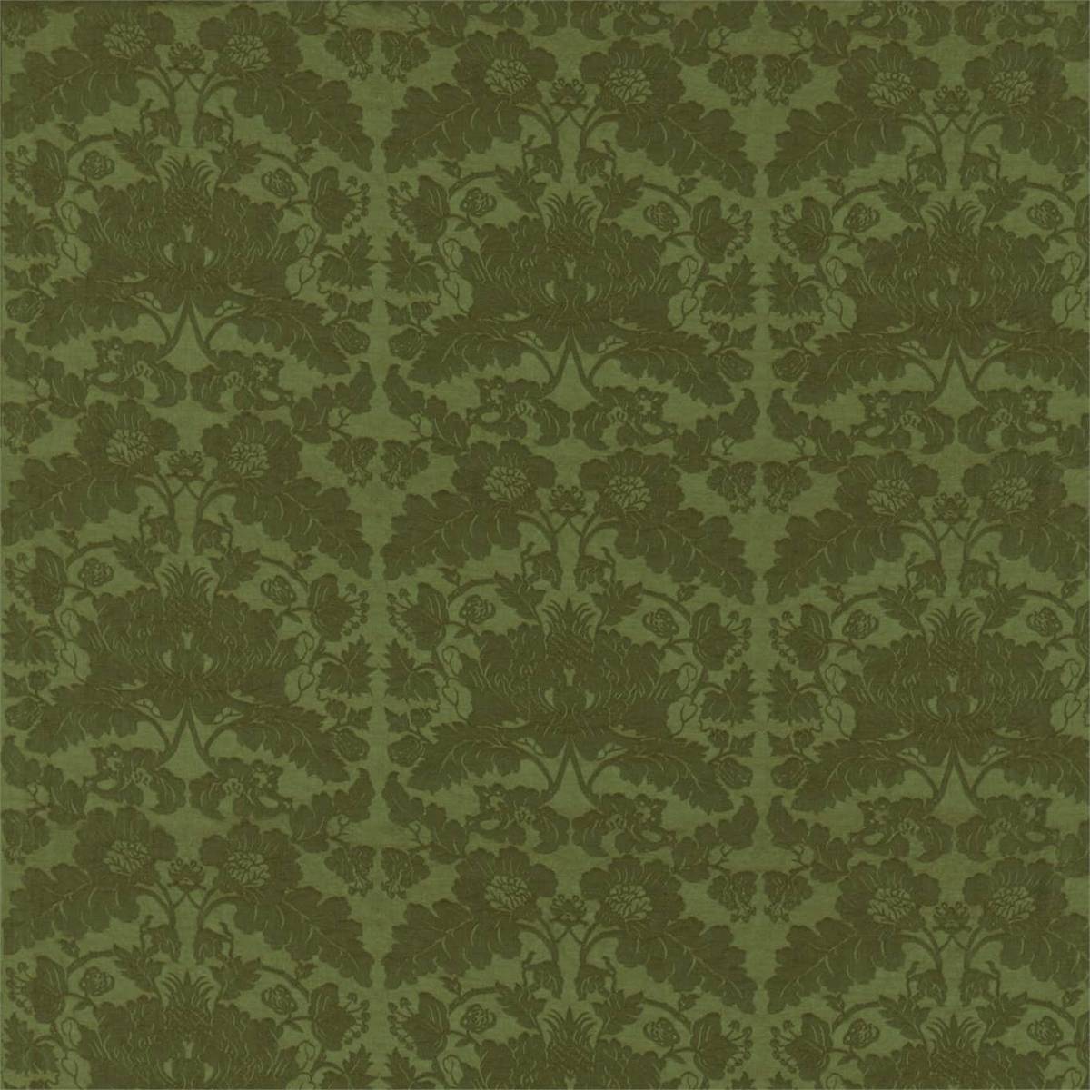 Villandry Weave Olivine Fabric by Zoffany