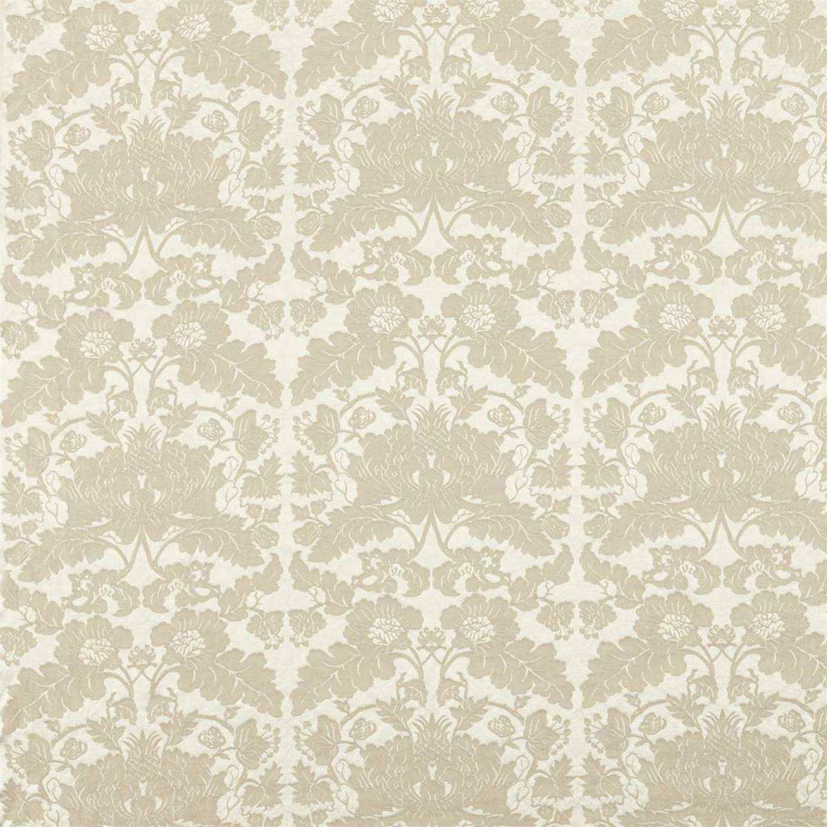 Villandry Weave White Opal Fabric by Zoffany